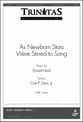 As Newborn Stars Were Stirred to Song SATB choral sheet music cover